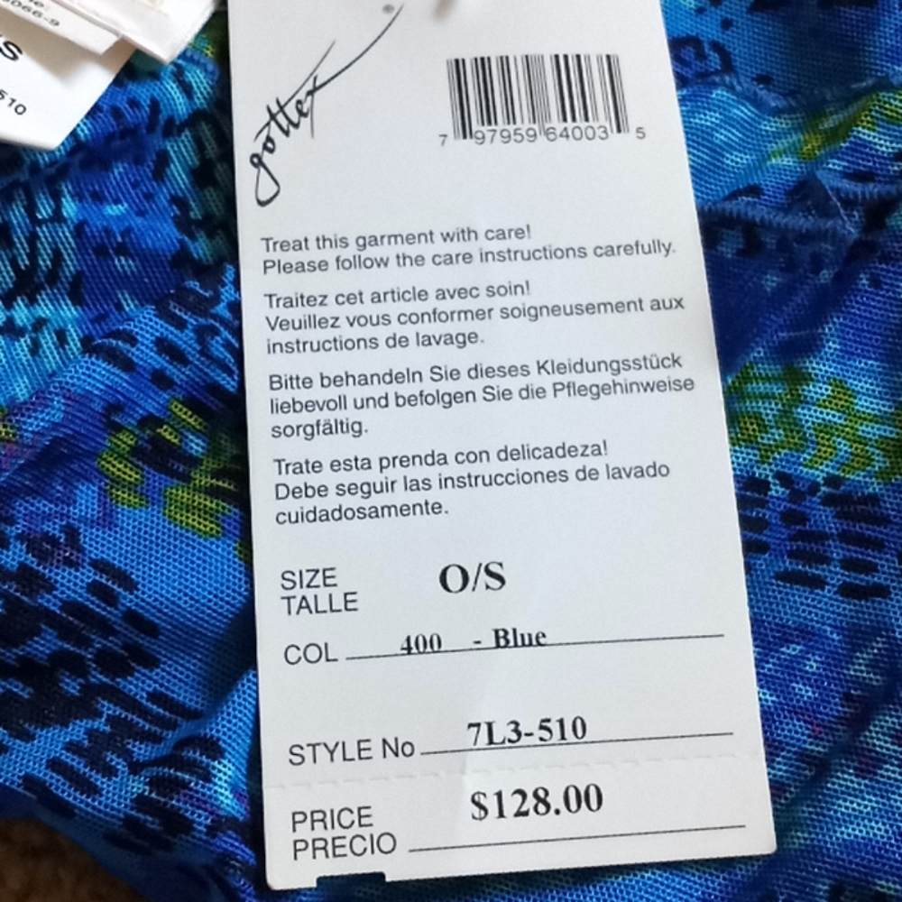 Gottex (Chadwicks) swimsuit including sarong - Picture 2 of 7